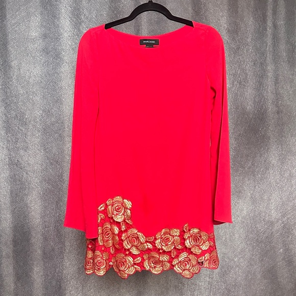 Marciano Dresses & Skirts - Marciano Vibrant Red Dress